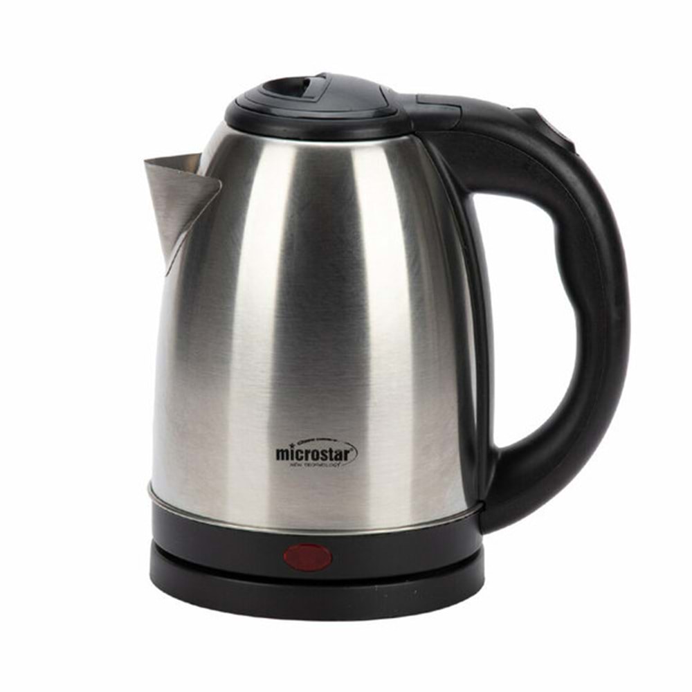 Microstar Kettle Su Isıtıcı Çelik 1.8 Lt Turkuaz