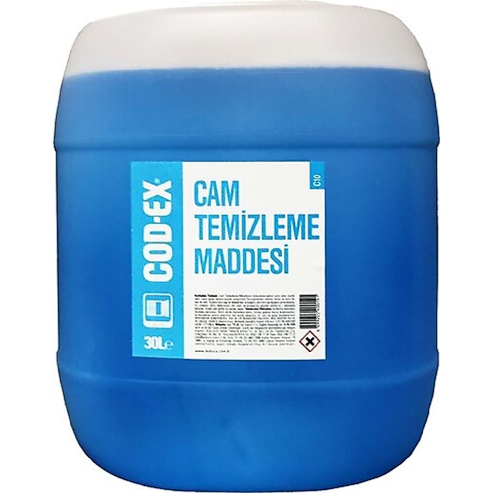 CODEX CAM TEMİZLEME MADDESİ 30 KG