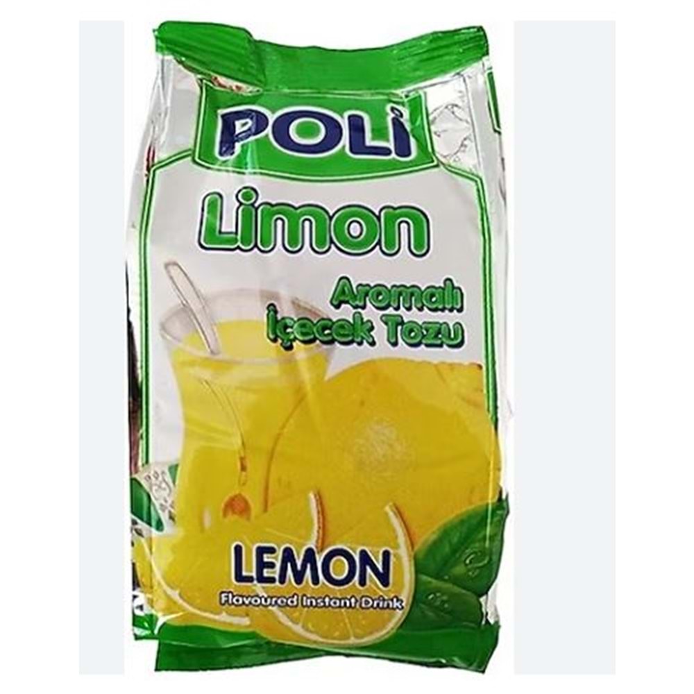 POLİ LİMON AROMALI İÇECEK TOZU 500 GR