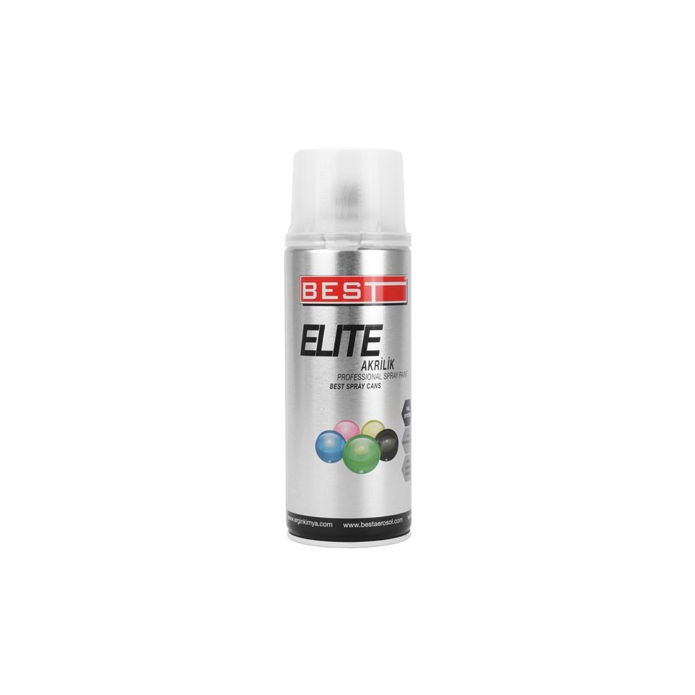 Best Elite 9526 Mat Siyah Sprey Boya 400 Ml