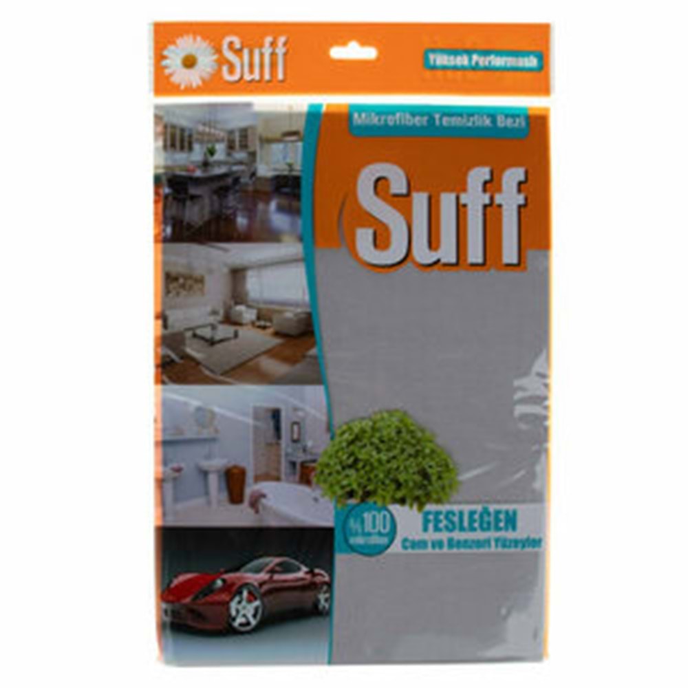 Suff Temizlik Bezi Mikrofiber Fesleğen 50x40 200Gr A13-5040-200OPP MCR-13 0132