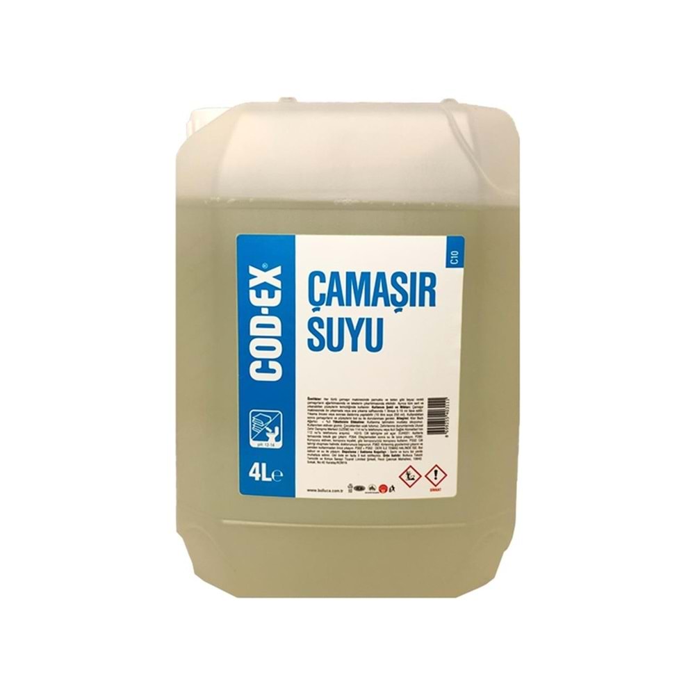 CODEX ÇAMAŞIR SUYU 4 KG