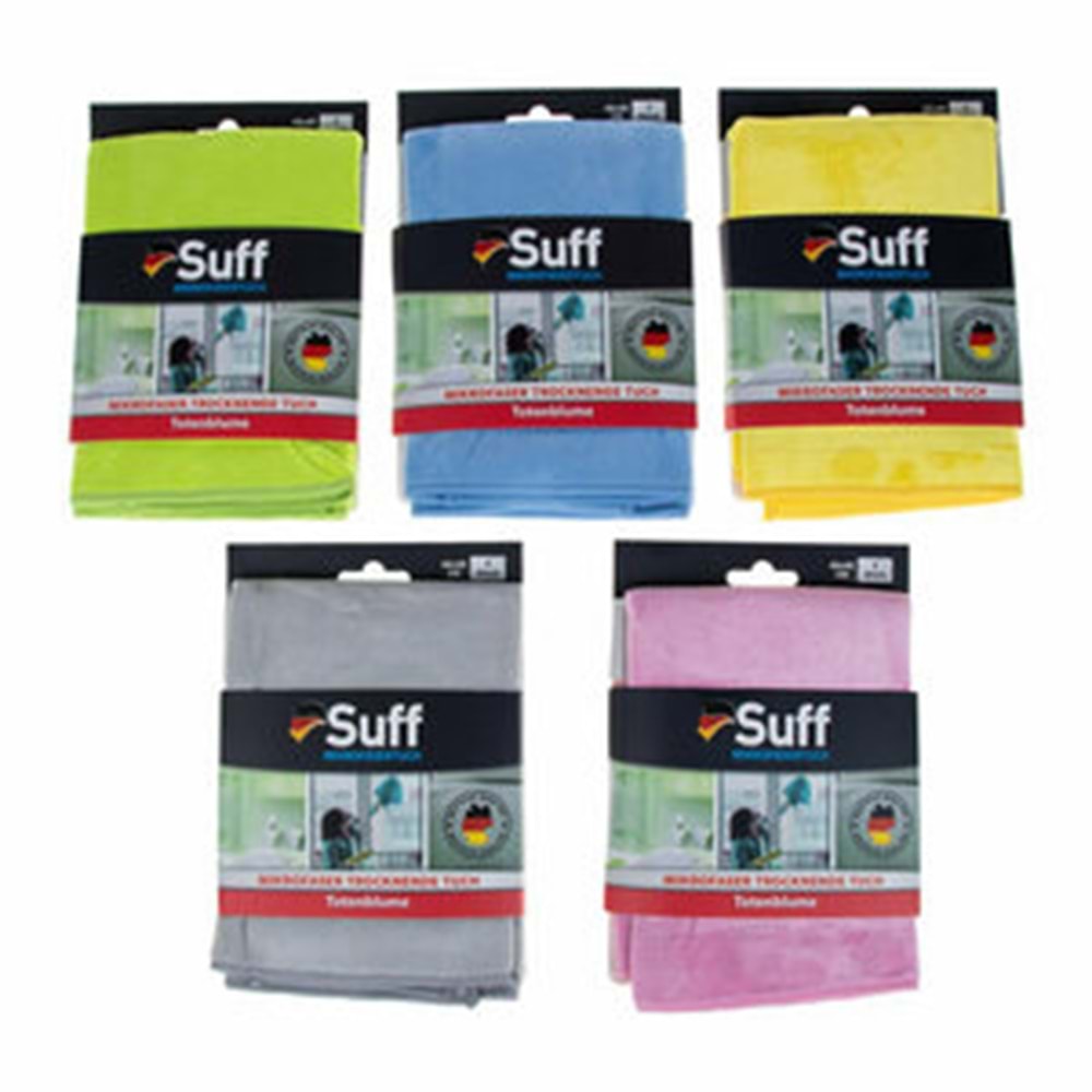 Suff Kurulama Bezi Mikrofiber Kadife Çiçeği 40x40 420Gr A28-4040-420 0359