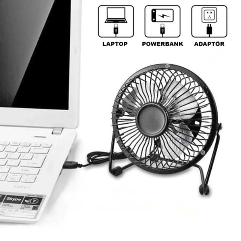 ACL BMX-49 Mini Araç Fan usb vantilatör