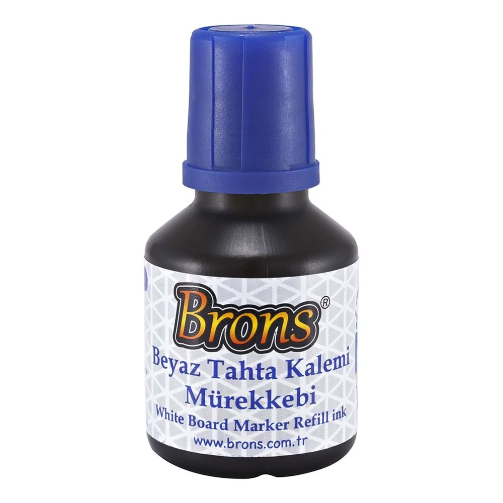 Brons Tahta Kalemi Mürekkebi Mavi 30CC Br-351 6213 6220