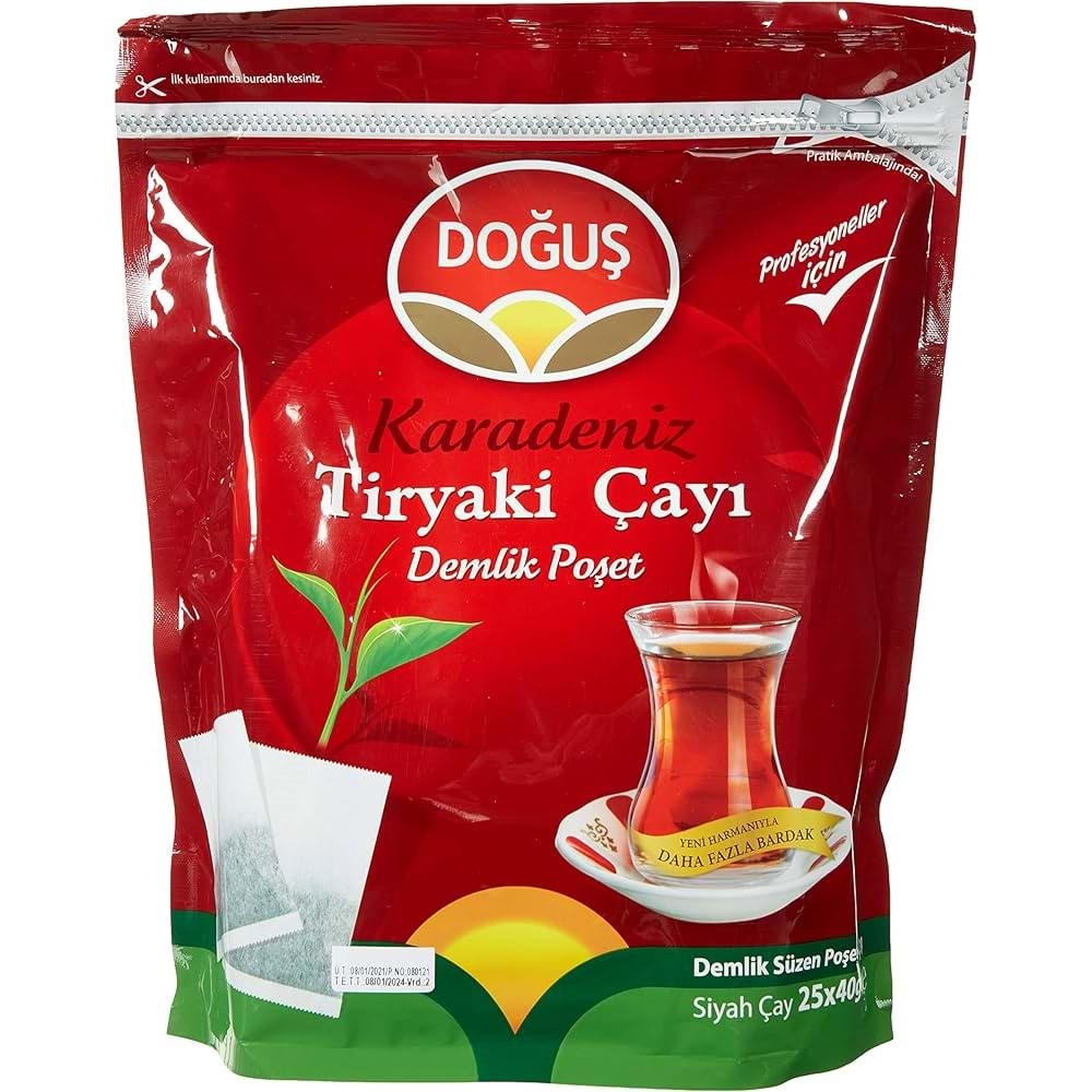 DOĞUŞ KARADENİZ TİRYAKİ DEMLİK POŞET 25X40GR