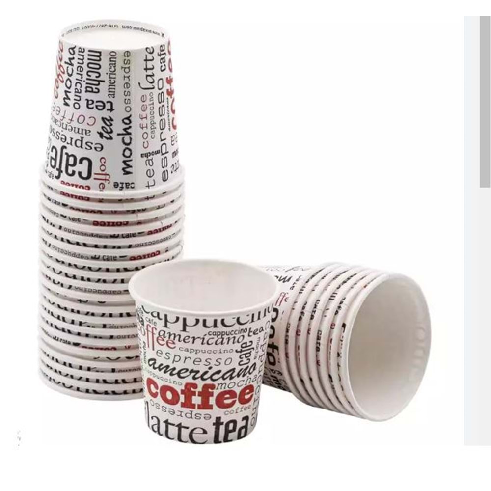 KARTON BARDAK 4 OZ 50 Lİ