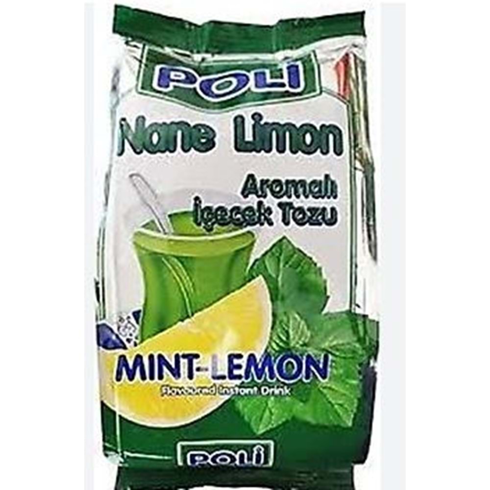 POLİ NANE LİMON AROMALI İÇECEK TOZU 500 GR