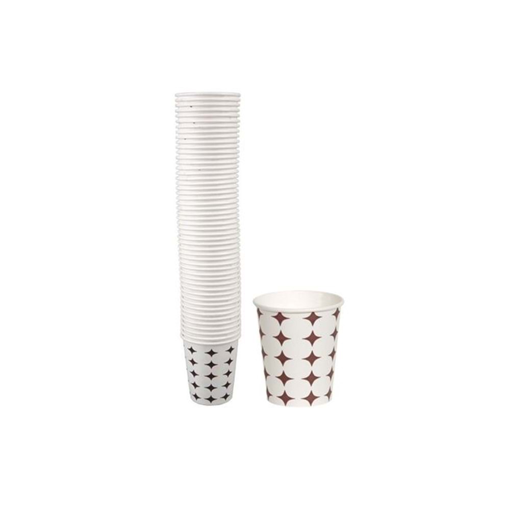 KARTON BARDAK 7 OZ 50 Lİ