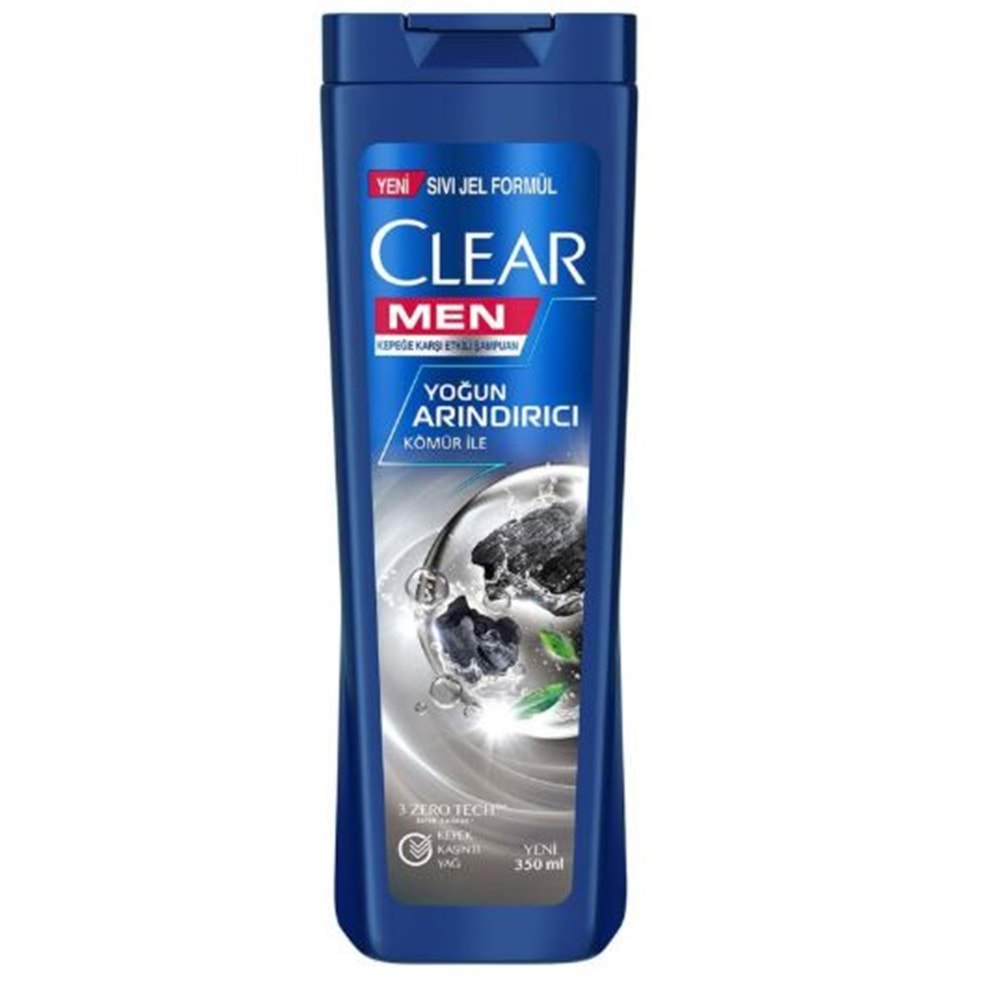 Clear Men Şampuan 350ml Yoğun Arındırıcı