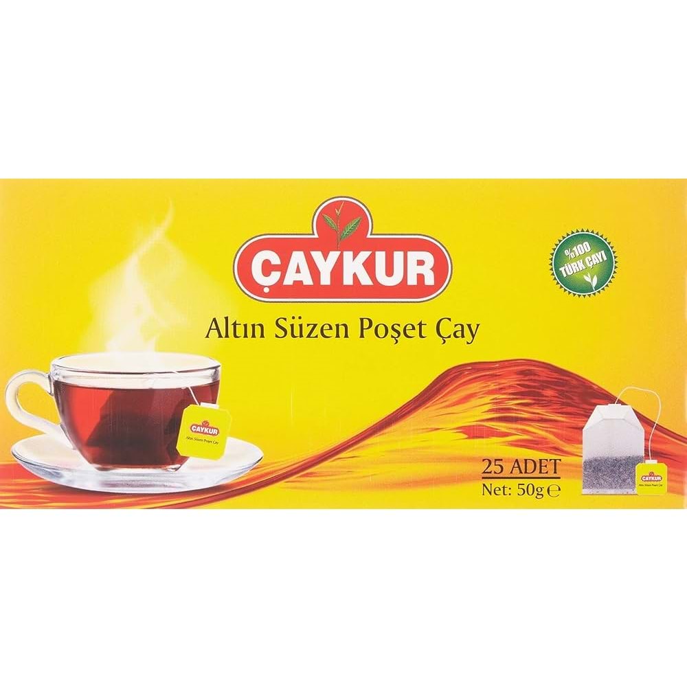 ÇAYKUR ALTIN SÜZEN POŞET ÇAY 25 ADET