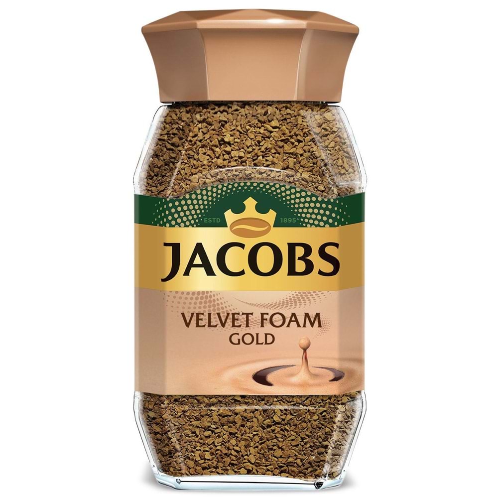 Jacobs Velvet Foam Gold Çözünebilir Kahve 100 gr