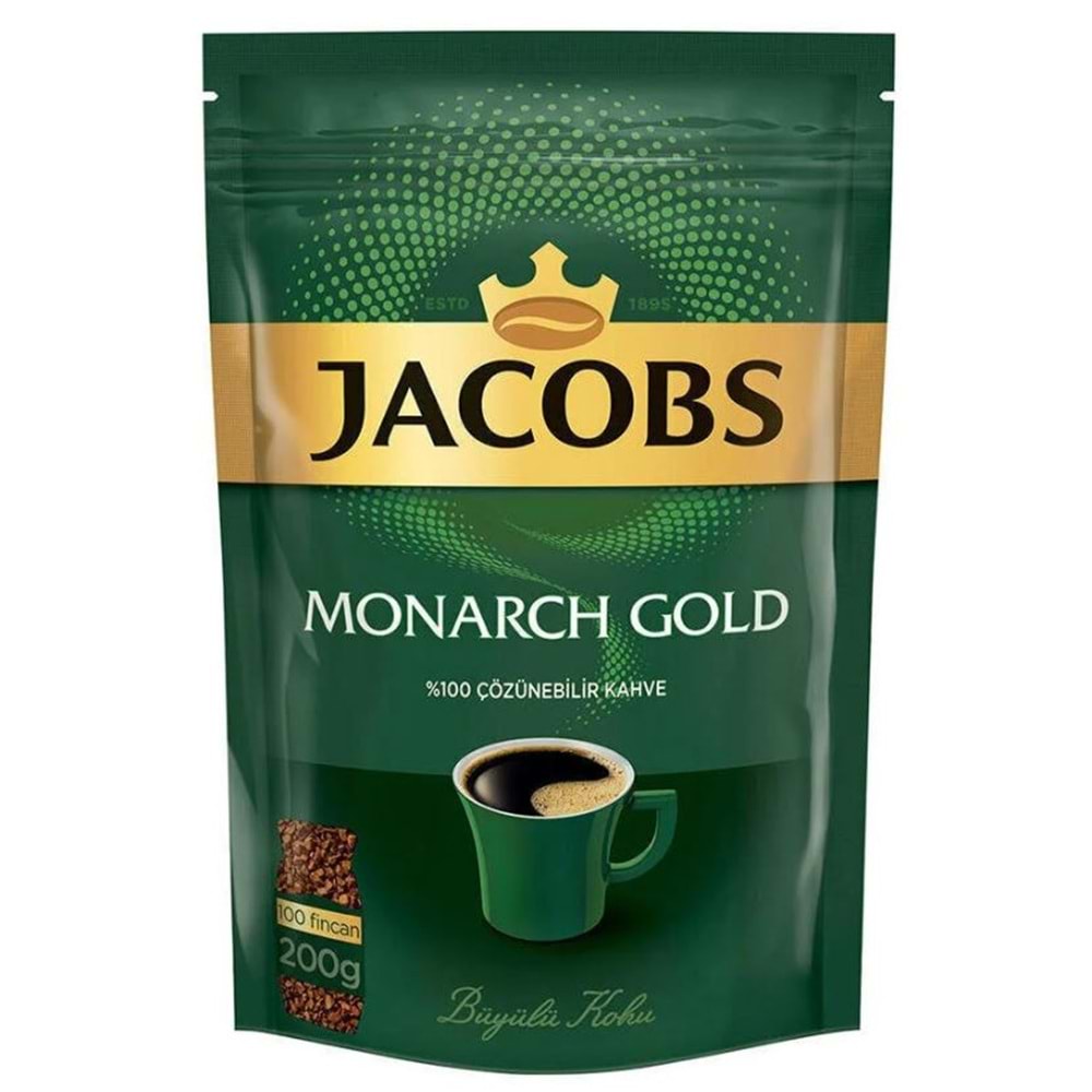 Jacobs Monarch Gold Kahve 200 gr