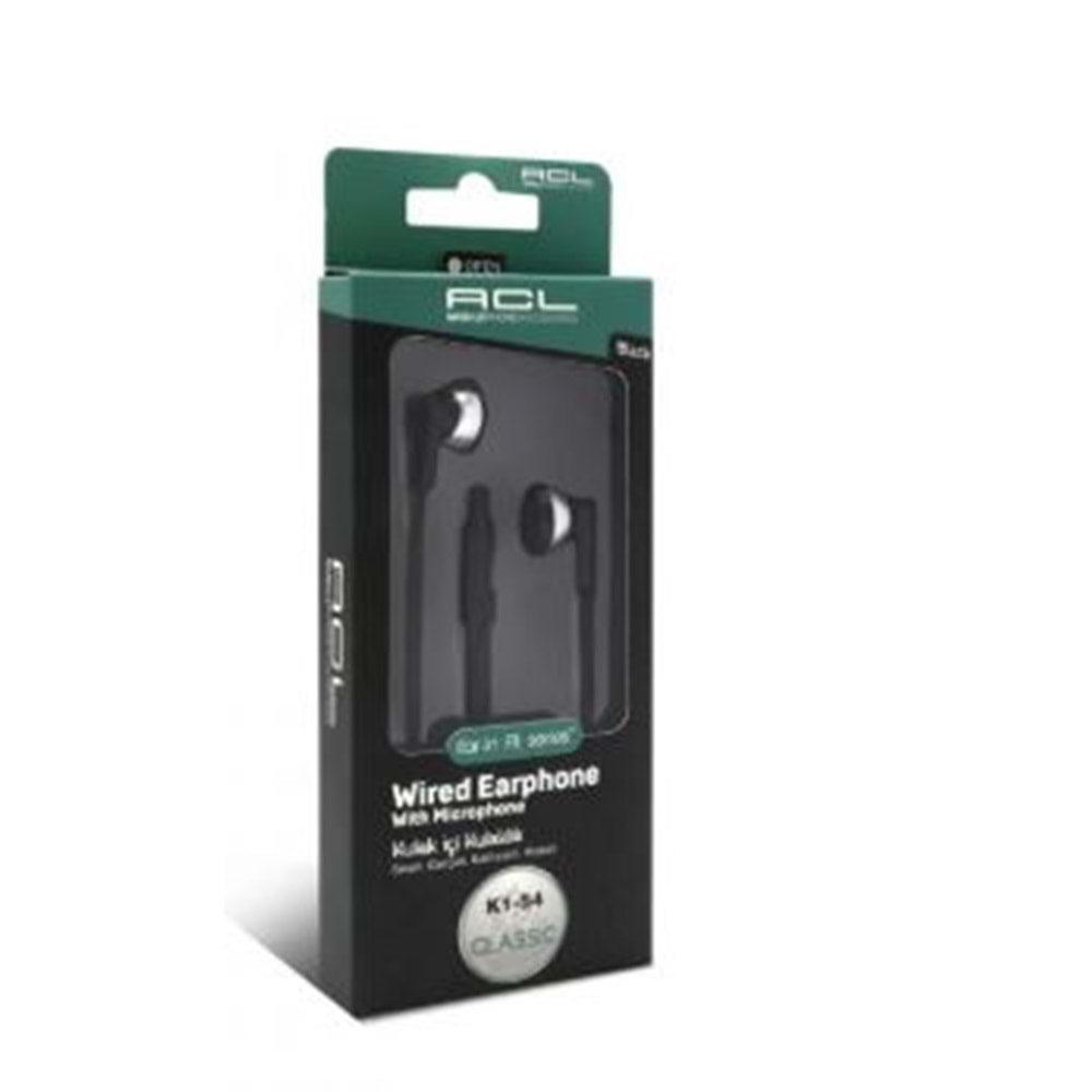 Acl Kulaklık Mikrofonlu 3.5mm Jack Giriş K1-54 2863