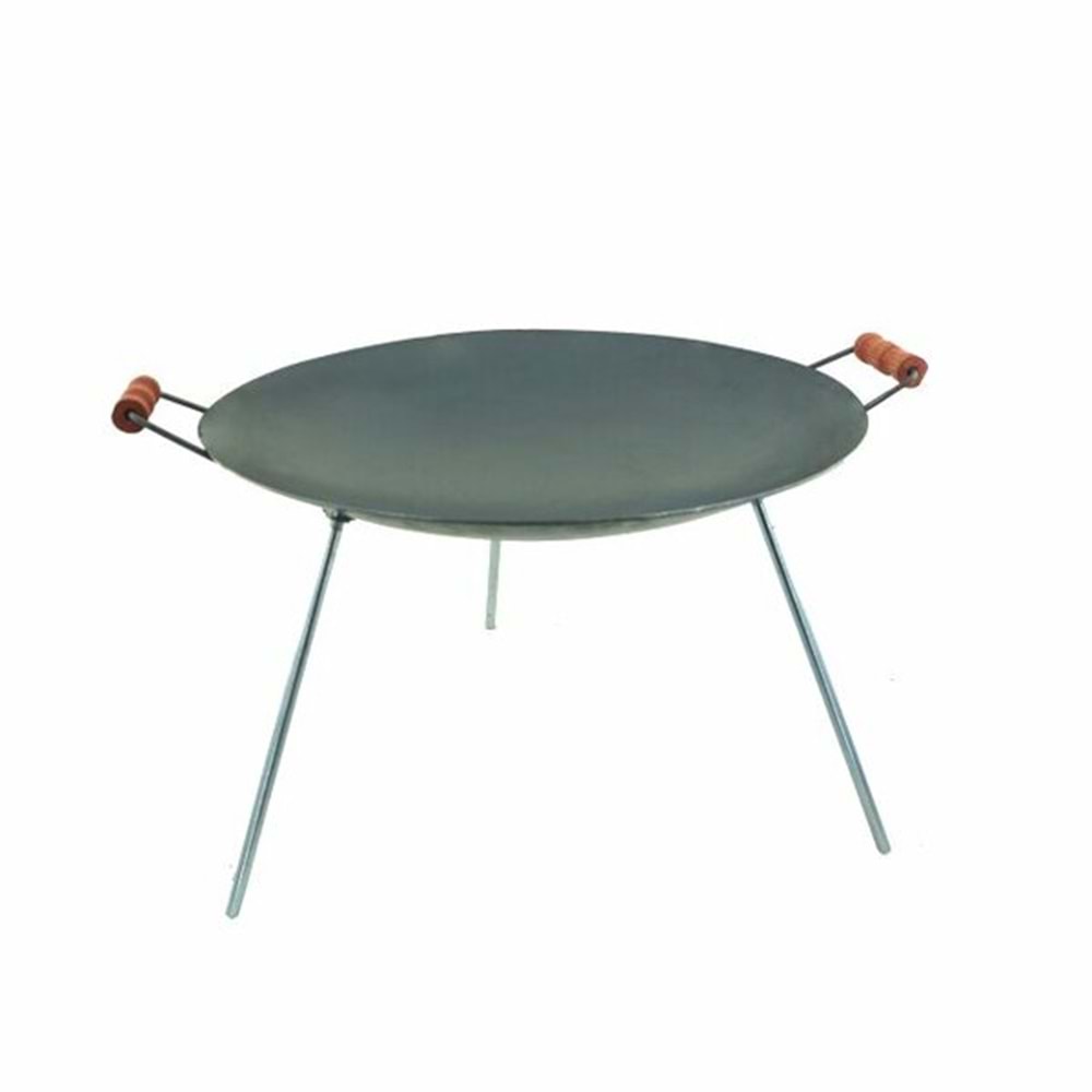 Orcamp Kavurma Sacı 3 Ayaklı 40cm Çantalı Yuvarlak G-380