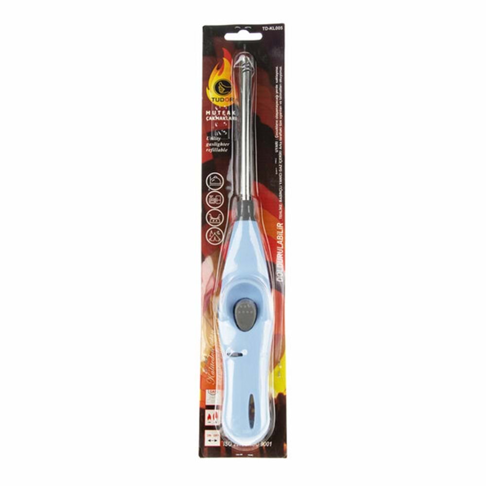 Tudor Mutfak Çakmak Üstten Basmalı Blisterli TD-KL005 1383