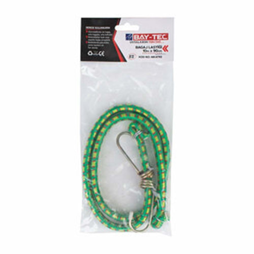 Baytec Bagaj Lastiği 10mmX90cm MK4792