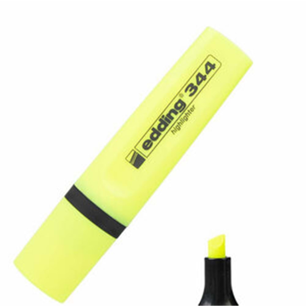 Edding Fosforlu Kalem Sarı E344
