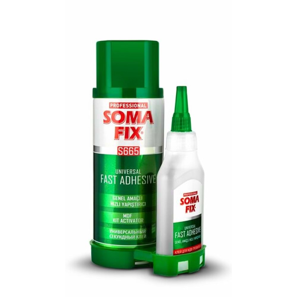 Somafix Yapıştırıcı Hızlı Genel Amaçlı 400ml+100Gr S665 SF-E7035 0391