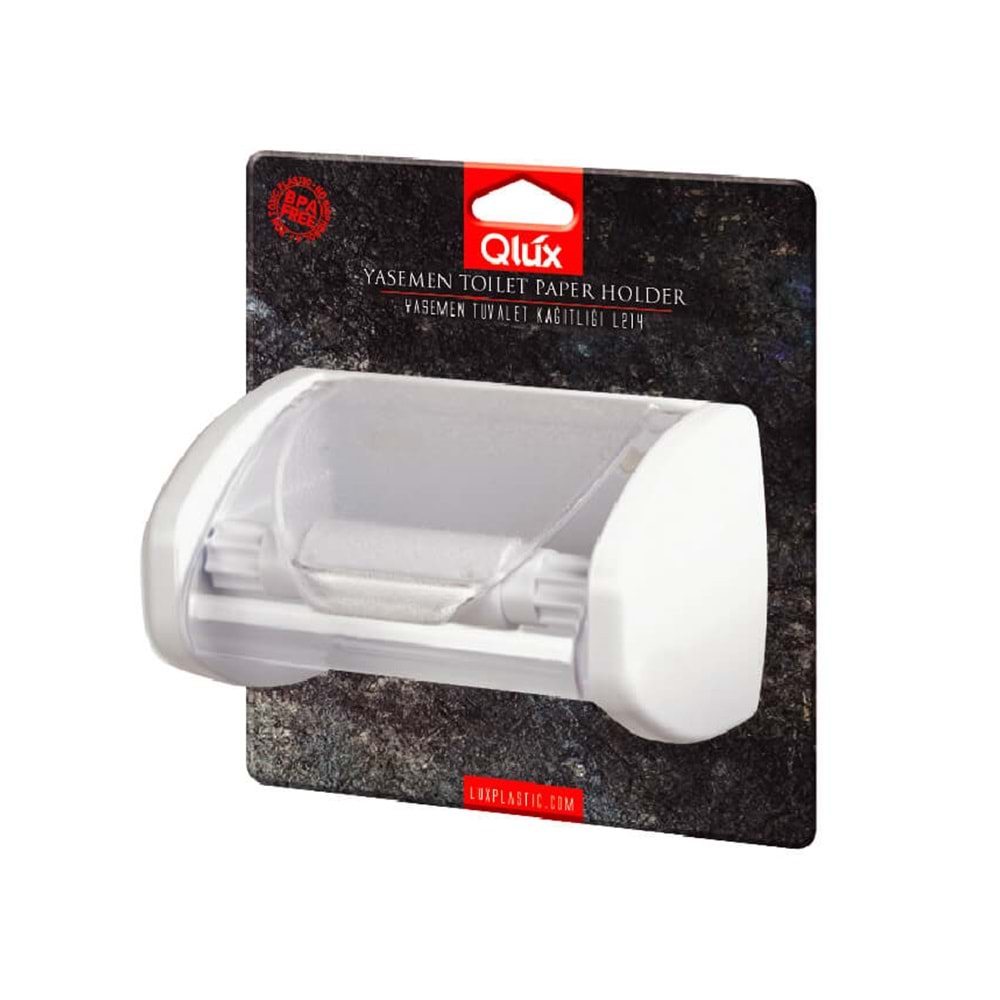 Qlüx Tuvalet WC Kağıtlığı Yasemen L-00214 2142