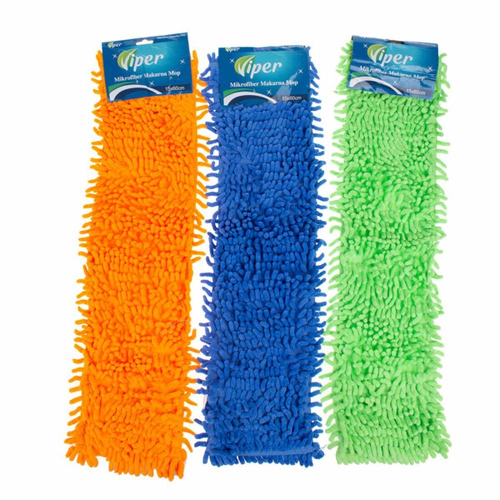 Viper Makarna Mop Mikrofiber 60cm Mix 2343