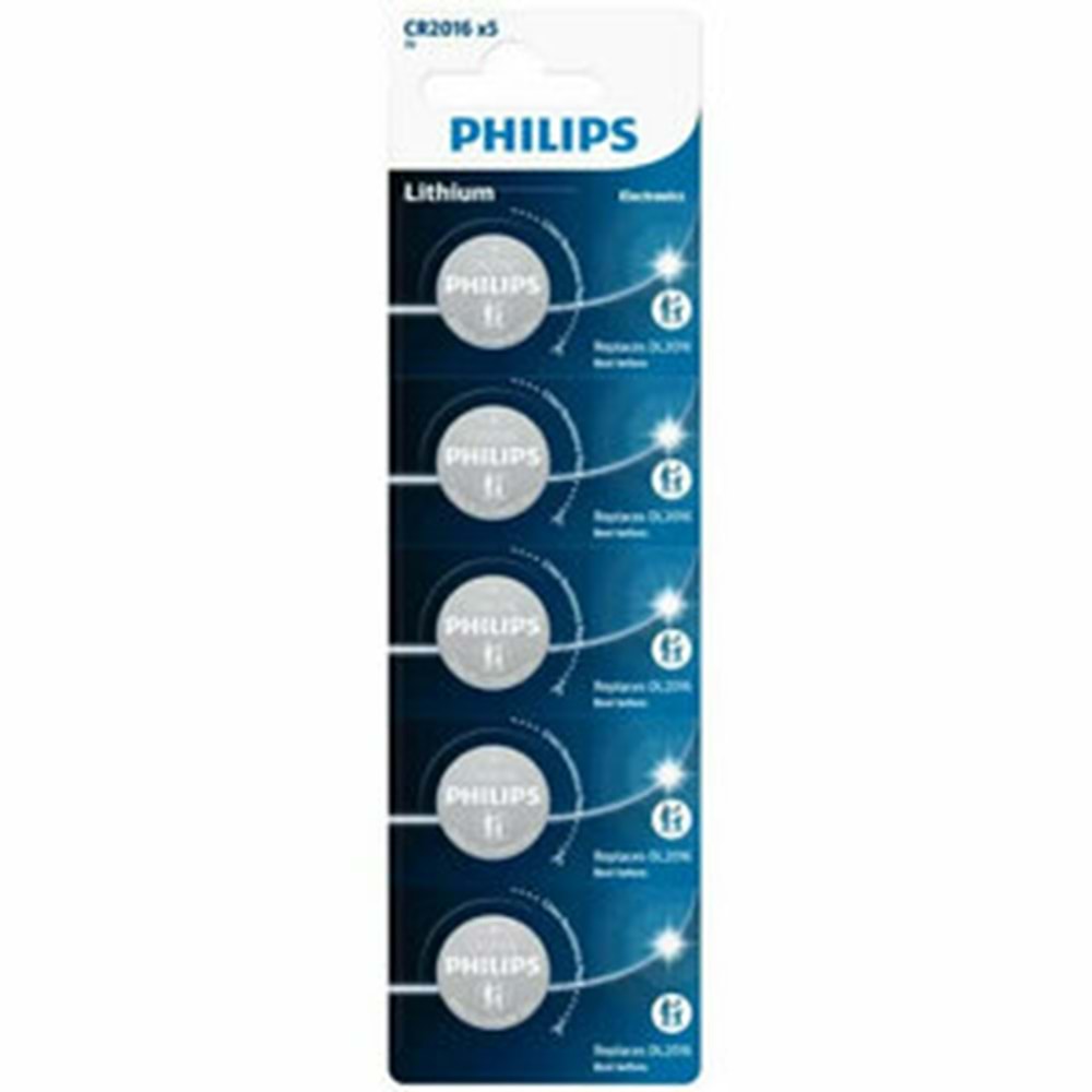 Philips Lithium Para PilCR2016 3V 1 ADET