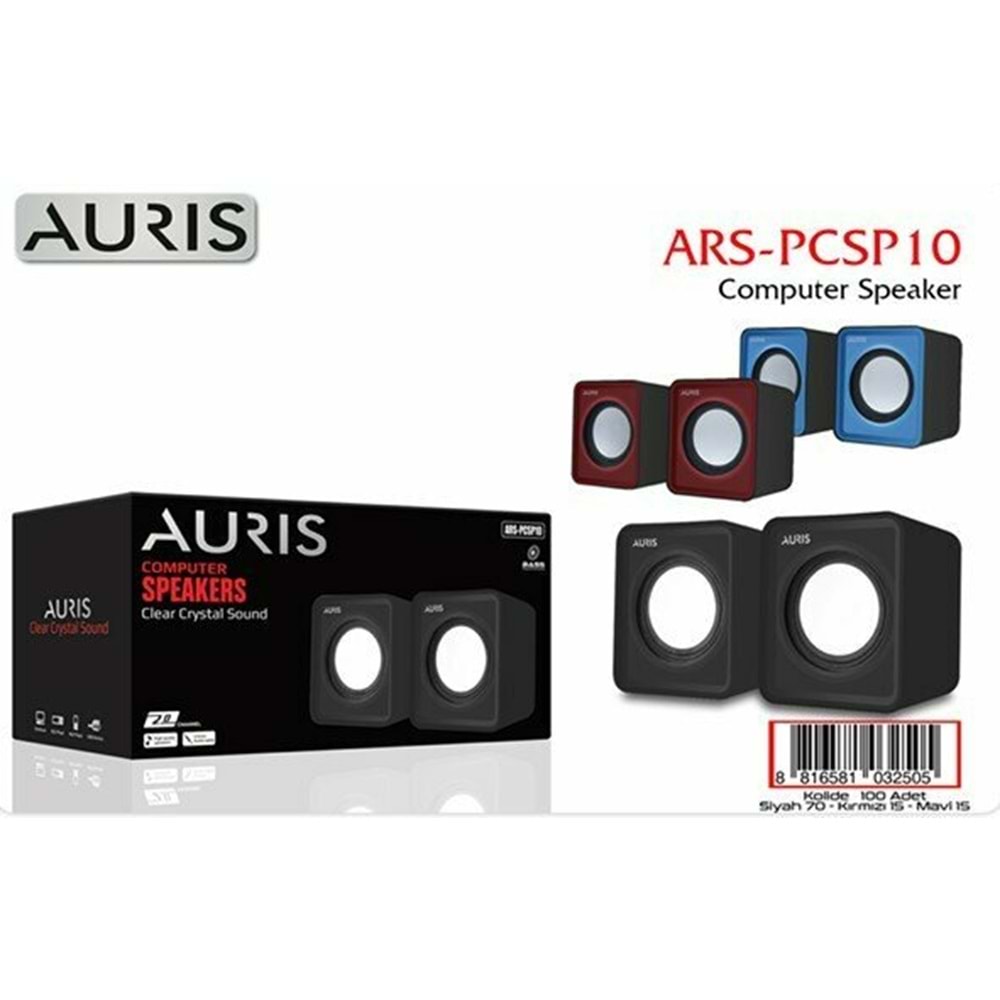 Auris Speaker Bilgisayar Hoparlör ARS-PCSP10 2505