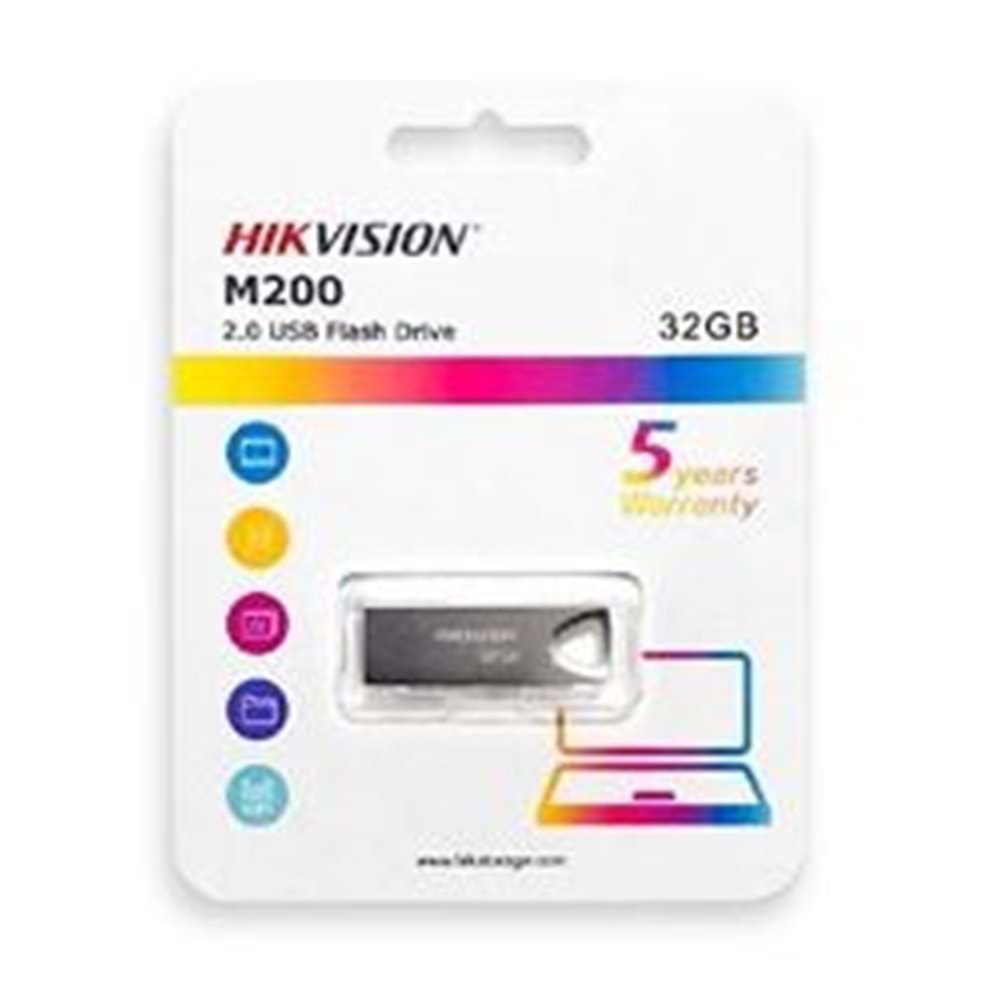 Hıkvısıon M200 32Gb Usb 2.0 Metal Usb flash Bellek