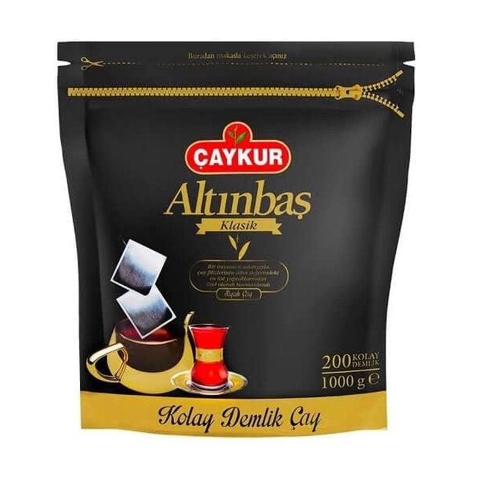 ÇAYKUR ALTINBAŞ 200 KOLAY DEMLİK 1000 GR