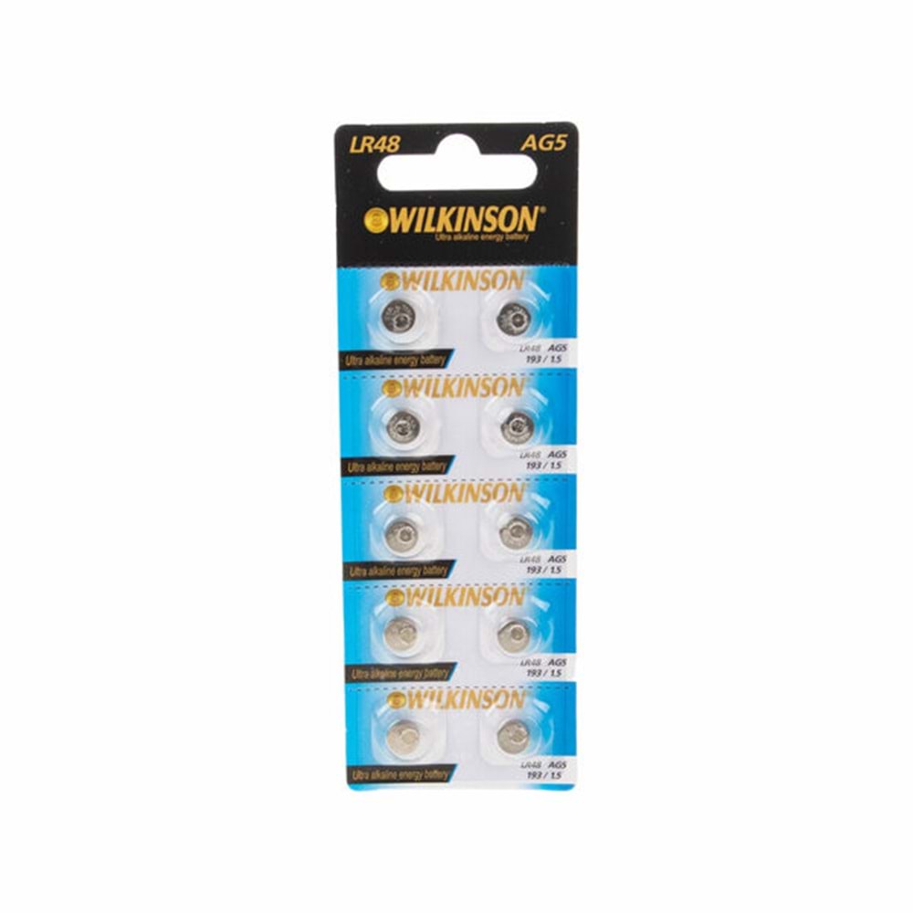 Wilkinson Saat Pili AG5 Alkaline LR48 1 ADET