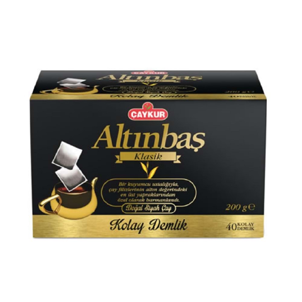 ÇAYKUR ALTINBAŞ KOLAY DEMLİK ÇAY 40 LI