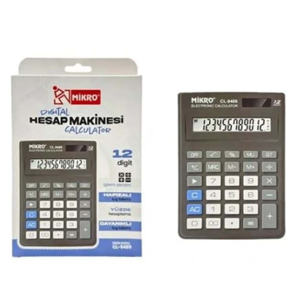 MİKRO CL-9302 HESAP MAKİNESİ