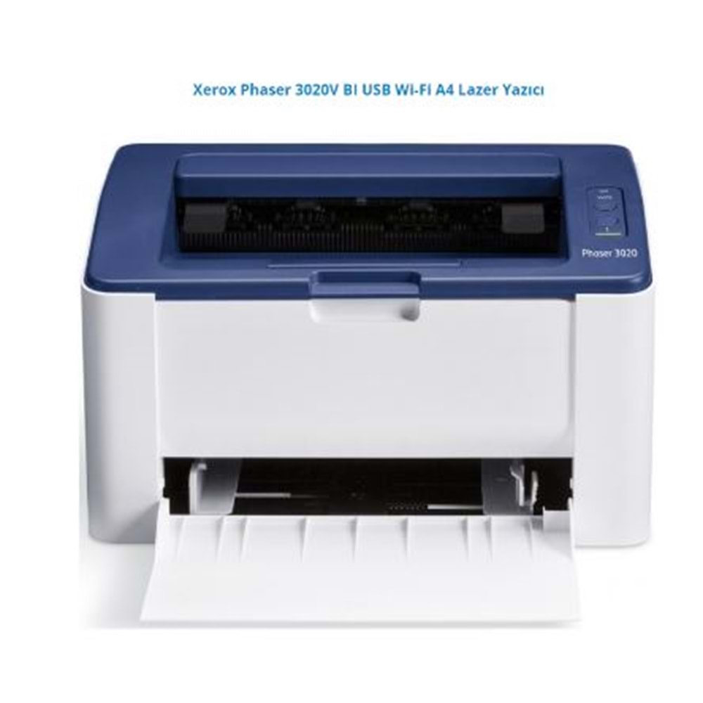 Xerox Yazıcı Phaser3020V-BI Beyaz MonoLazer Usb/Wifi