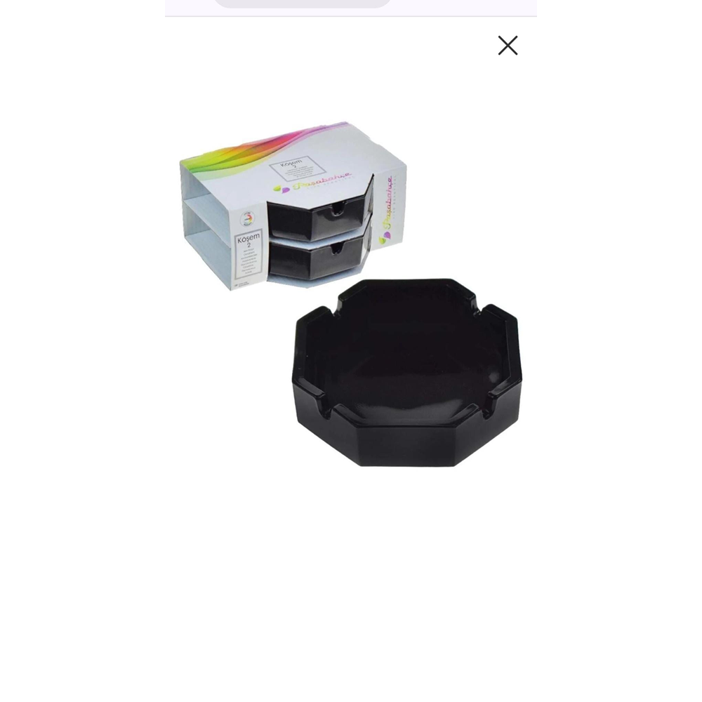 PAŞABAHÇE 54076 KÖŞEM 2 Lİ SİYAH KÜLLÜK 110 MM
