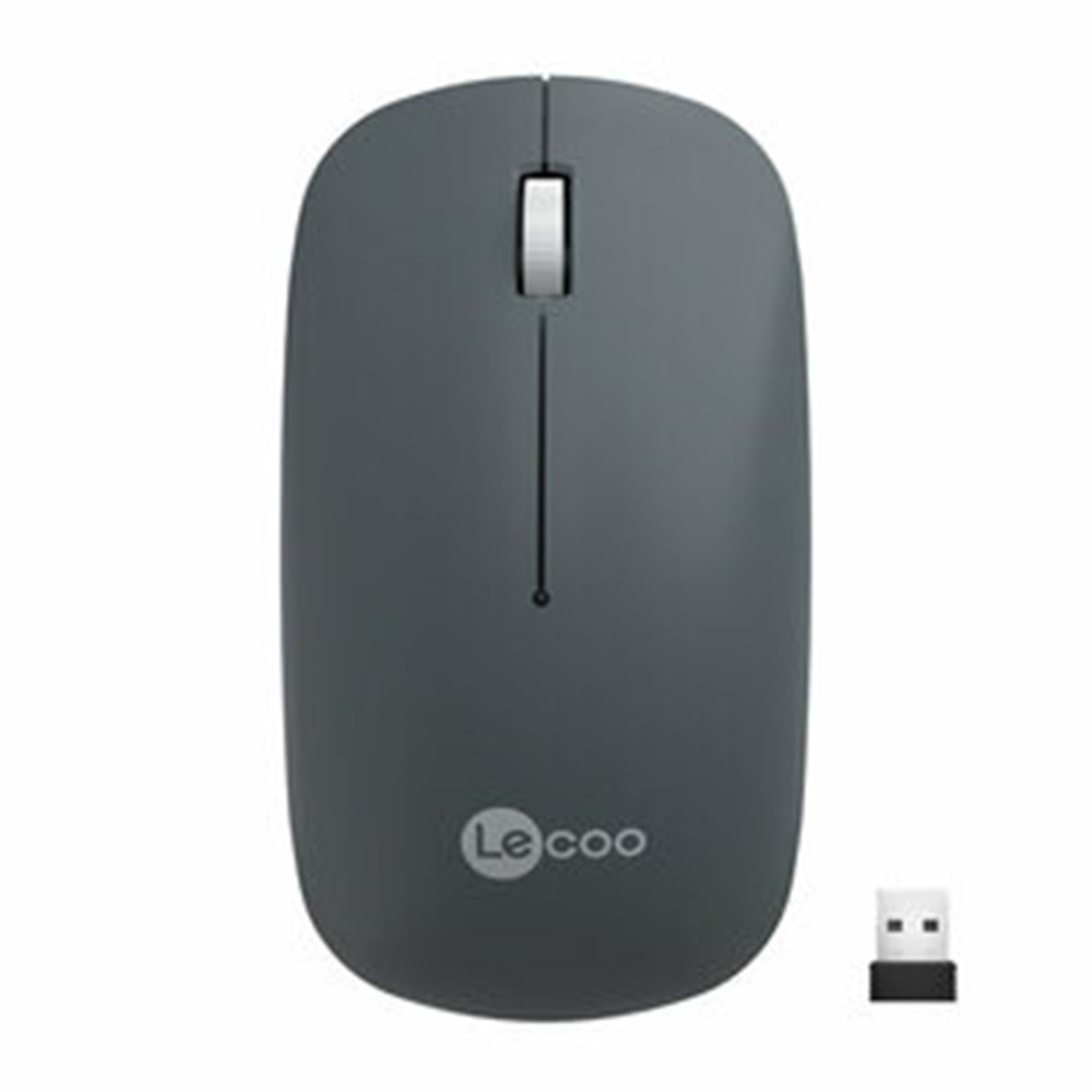 Lecoo Siyah KablosuzMouse 6516 Ws214WS214SYH