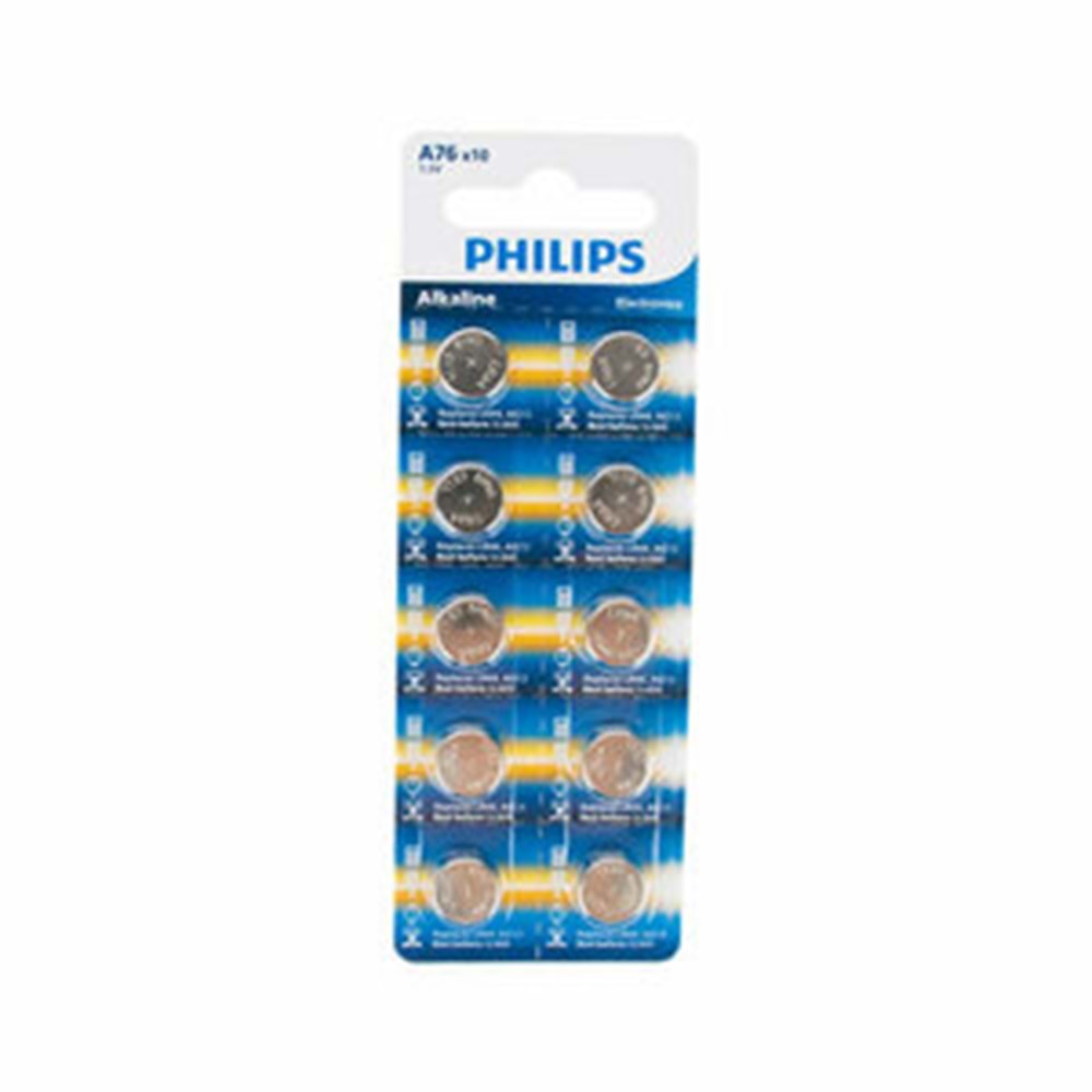 Philips Alkalin Pil LR44 1 ADET