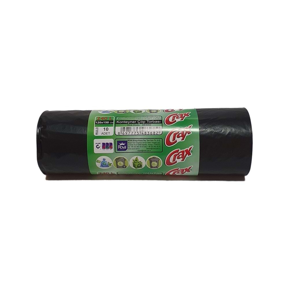 CRAX ÇÖP TORBASI HANTAL 120X150