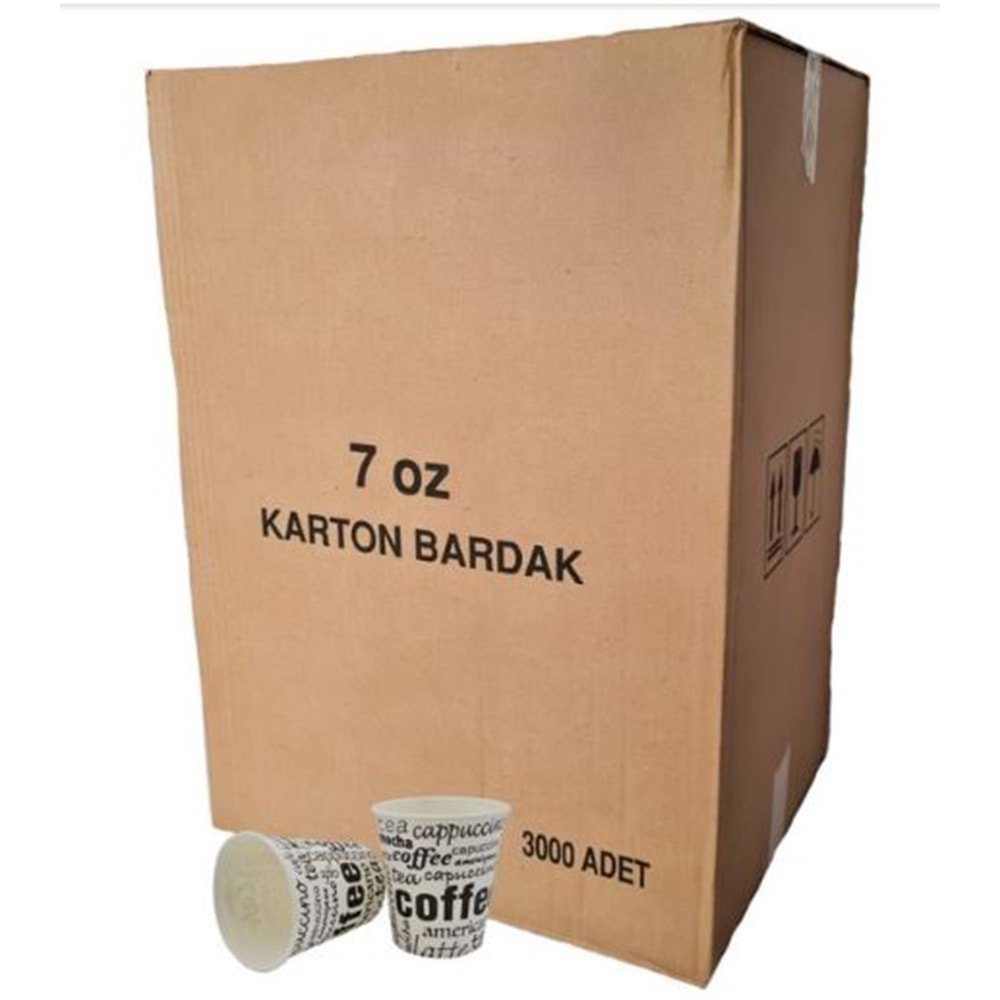 AKKA VENDİNG 7 OZ KARTON BARDAK 3000 AD.