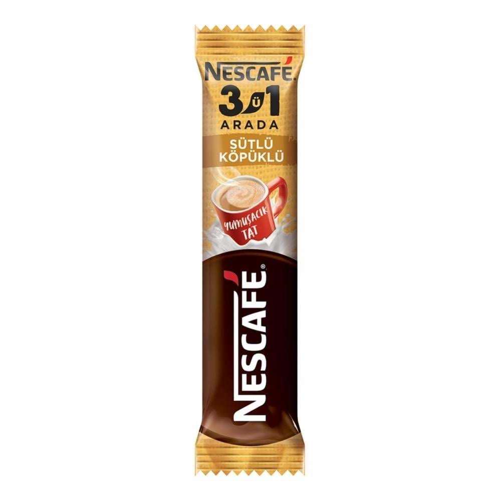 NESCAFE 3 Ü 1 ARADA SÜTLÜ KÖPÜKLÜ KAHVE 1 ADET