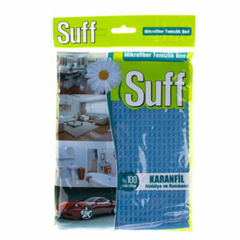 Suff Temizlik Bezi Mikrofiber Karanfil 40X30 280Gr A05-4030-280OPP MCR-05 0057