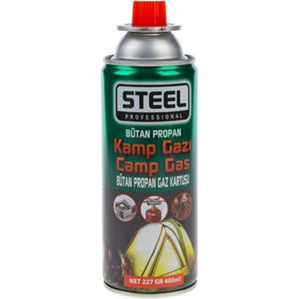 Steel Kamp Gazı 400ml CK-7153 7153