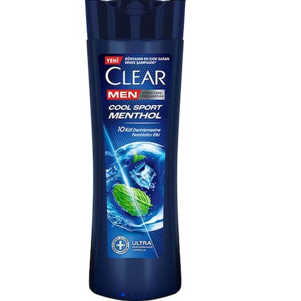 Clear Men Cool Sport Menthol Kepeğe Karşı Şampuan 350 ml