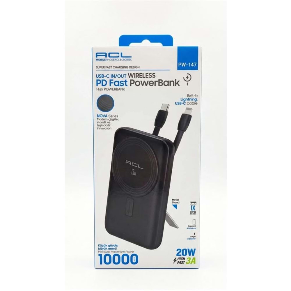 ACL PW-147 10.000 MAH POWERBANK