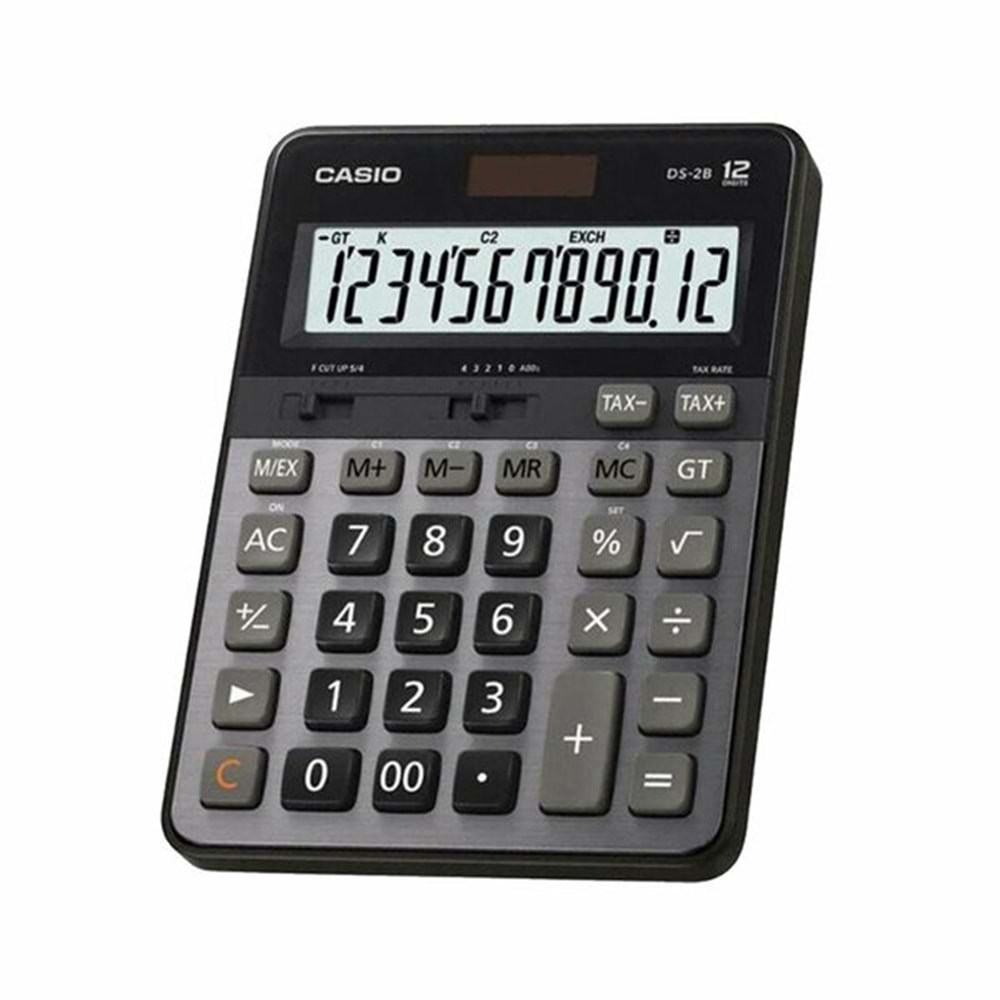 Casio Hesap Makinesi 12 Hane DS-2B 4166 1537