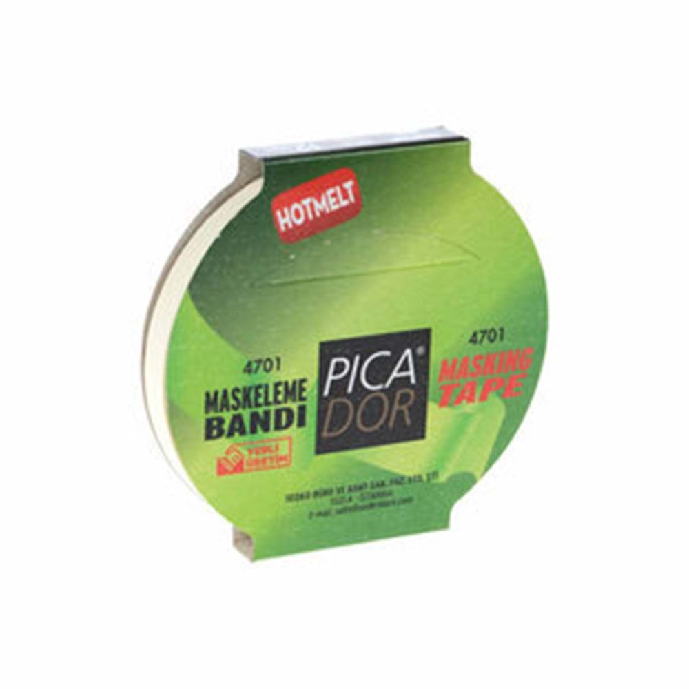 Picador Maskeleme Bandı Hotmelt 12mmX40mt KR 001