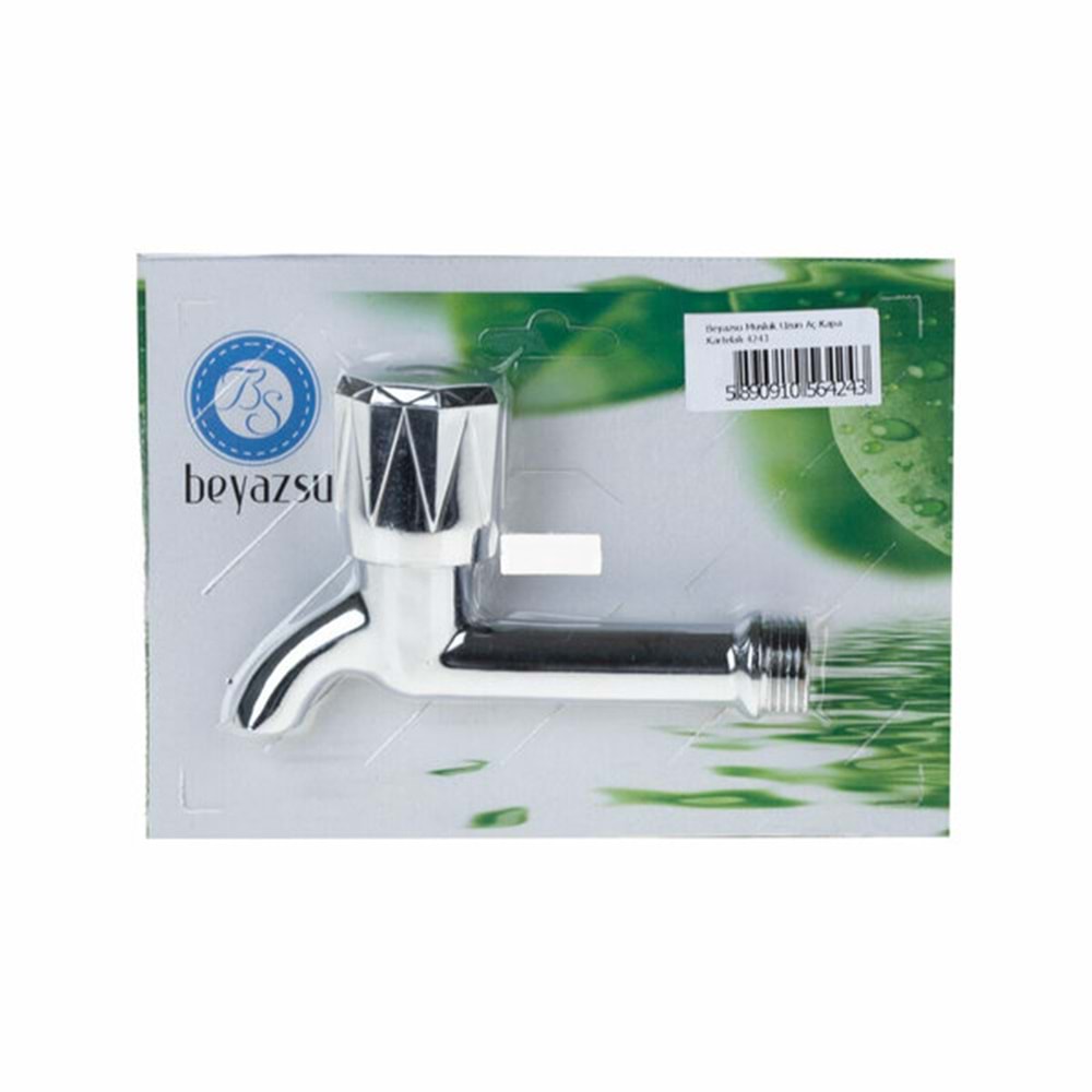 Beyazsu Musluk Uzun Aç-Kapa Kartelalı 4243