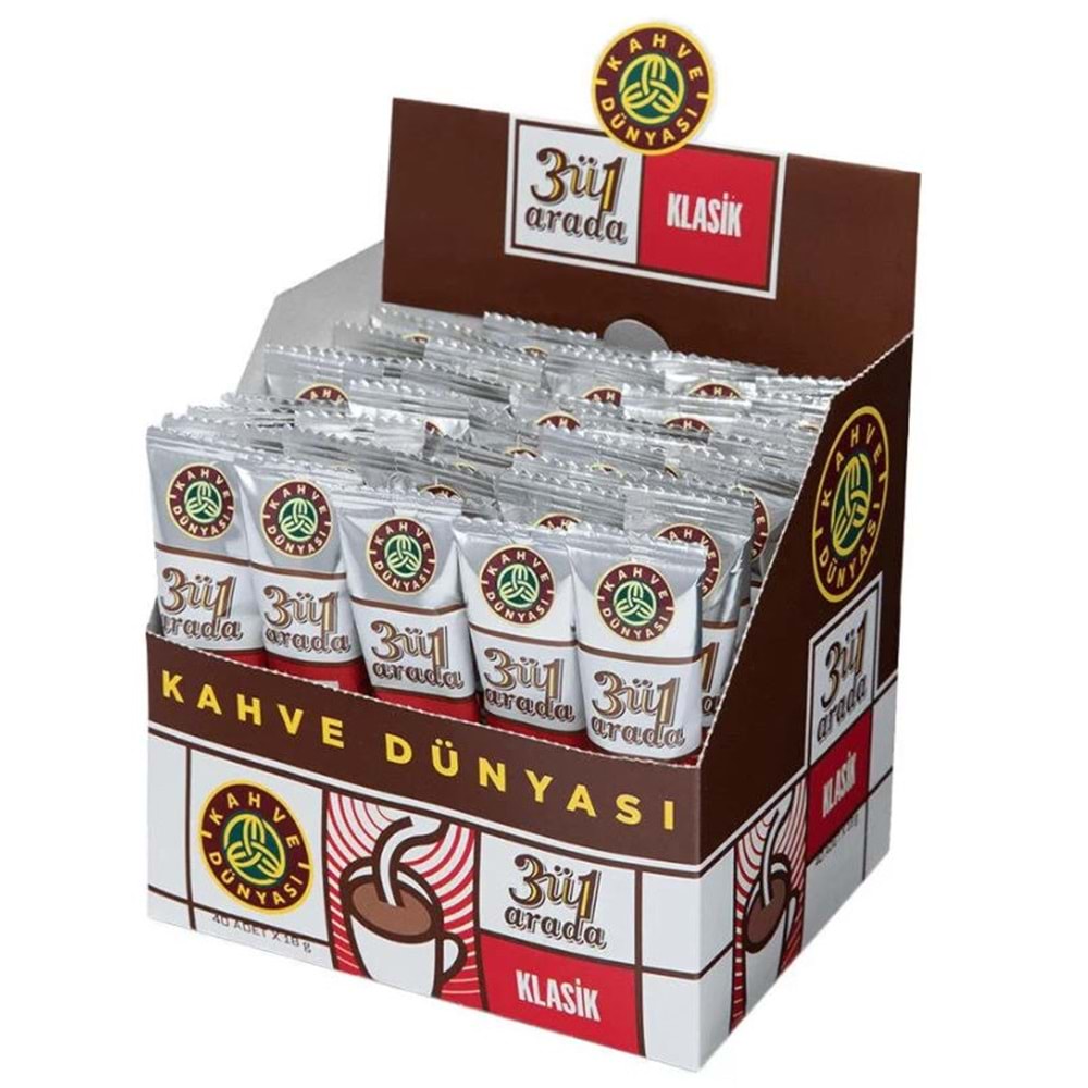Kahve Dünyası 3'ü 1 Arada Kahve 40'lı