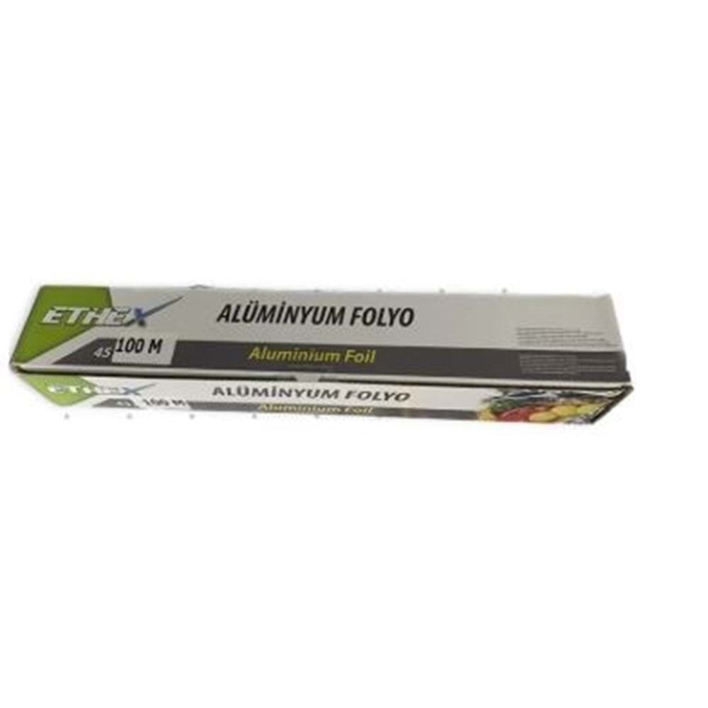ETHEX ALÜMİNYUM FOLYO 45 CM 100 MT