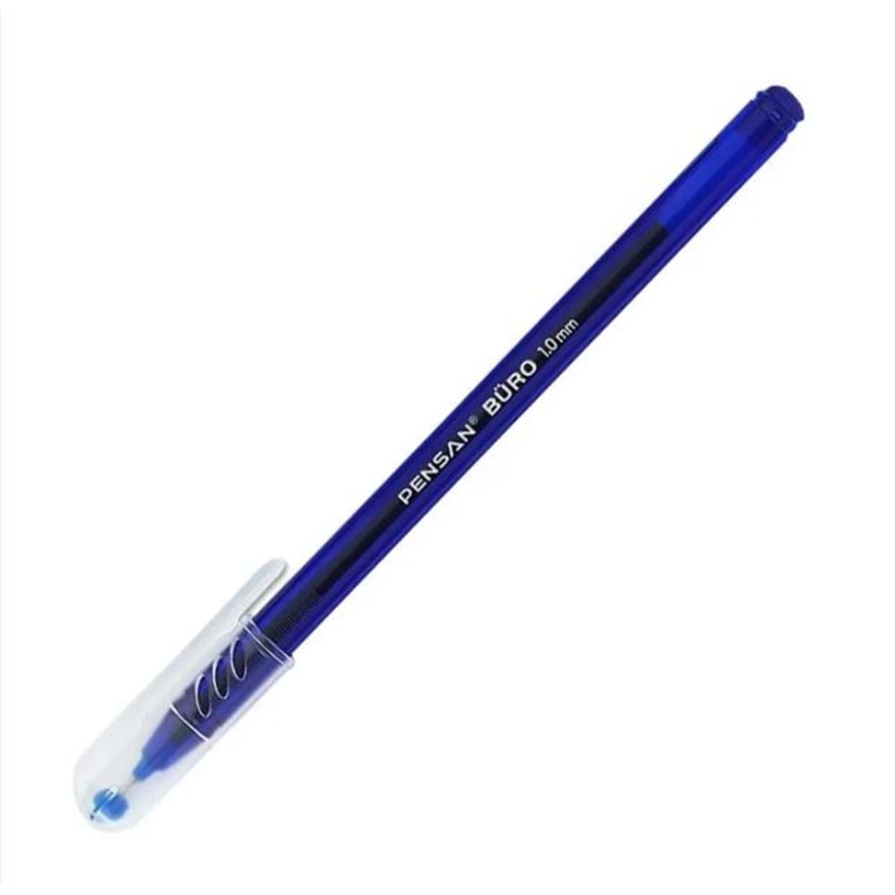 Pensan Büro Tükenmez Kalem 1Mm Mavi