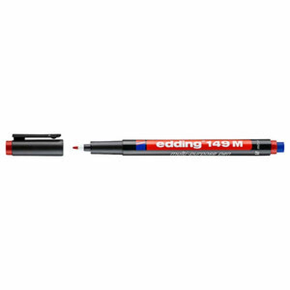 Edding Asetat Kalemi 1Mm Kırmızı E149M